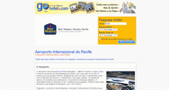 Desktop Screenshot of aeroportorecife.com